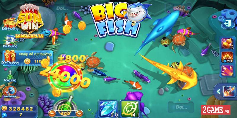 Bắn cá Jackpot Fishing rất hấp dẫn người chơi