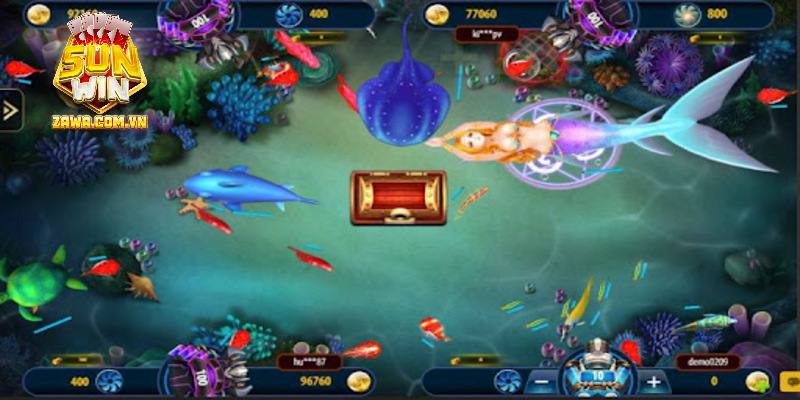 Điểm danh các tính năng trong game bắn cá Mega Fishing