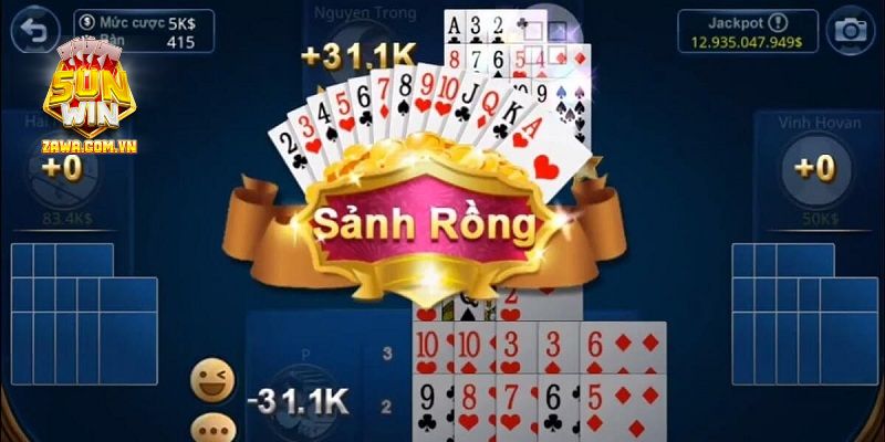 Khái niệm sảnh rồng trong game bài